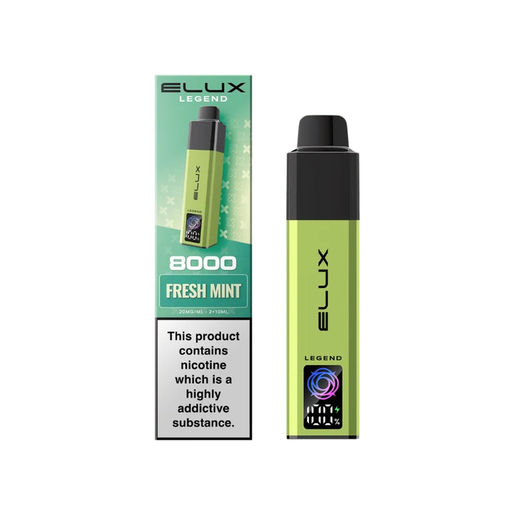 Elux Legend 8000 Prefilled Pod Vape Kit (box of 5) — product image
