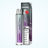 Buy Tick Tock Mini 2000 Puffs Vape Pack of 10 online UK fast delivery VaperzHub