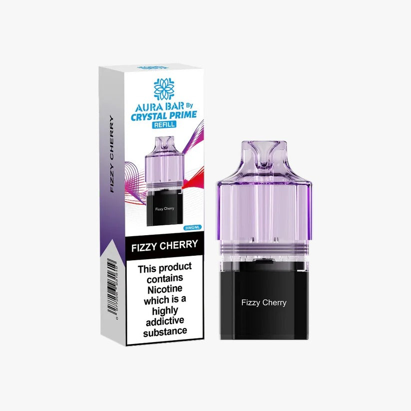 Crystal Prime Aura Bar 10K Prefilled Pods (box of 5)
