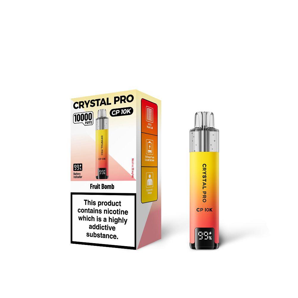 Crystal Pro CP 10K Disposable Vape Kit 20MG(box of 5)