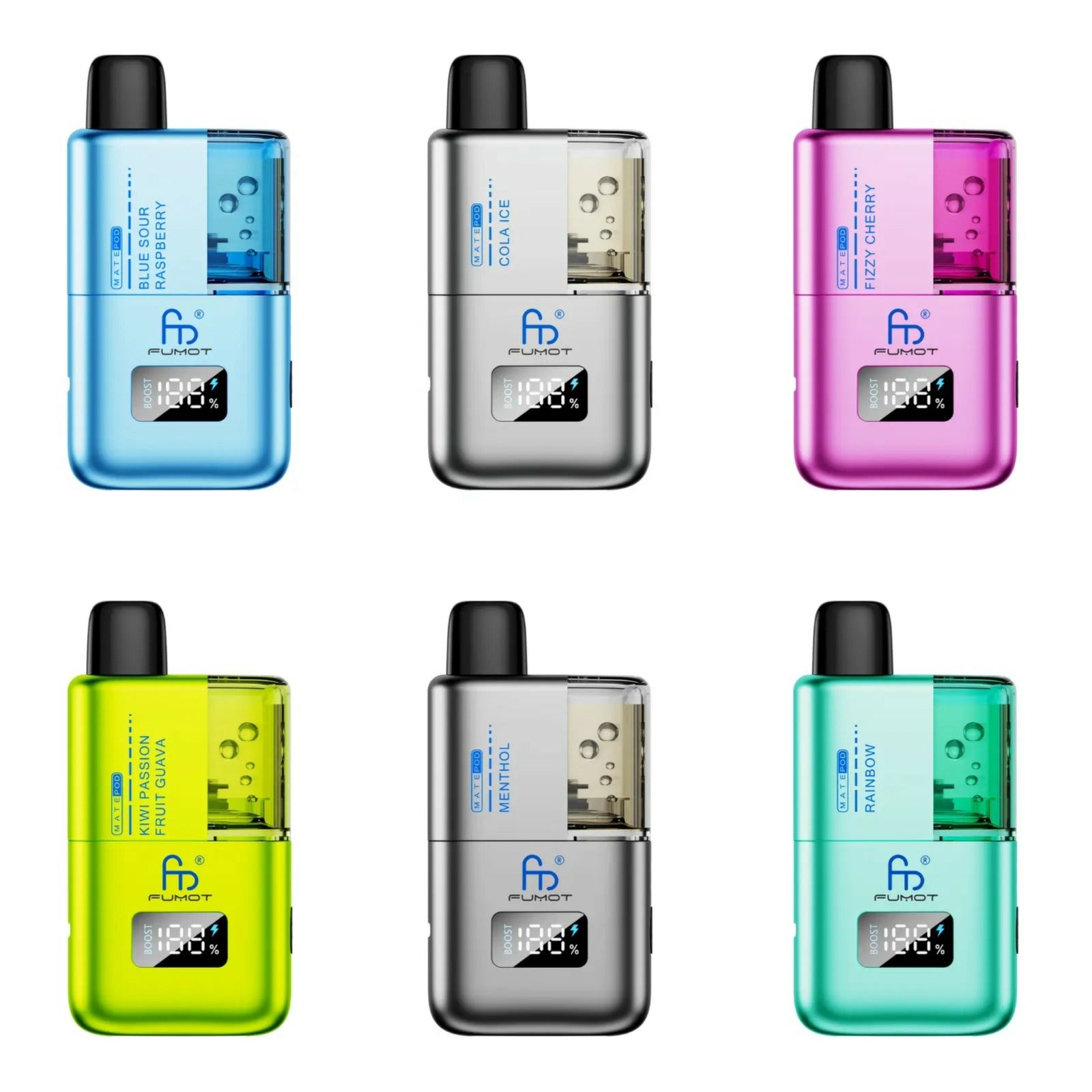 Fumot Mate 10K Prefilled Pod Vape Kit (box of 5)