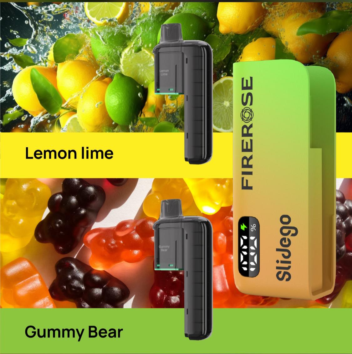 Firerose Slidgo Pod Kit lemon lime/gummy bear