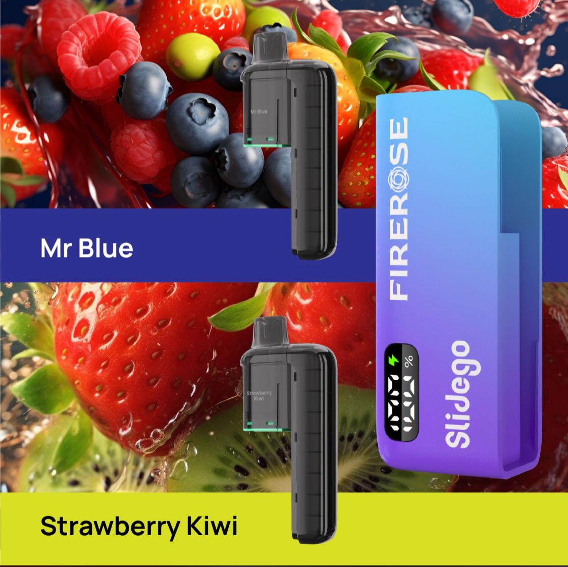 Firerose Slidgo Pod Kit mr blue/strawberry kiw