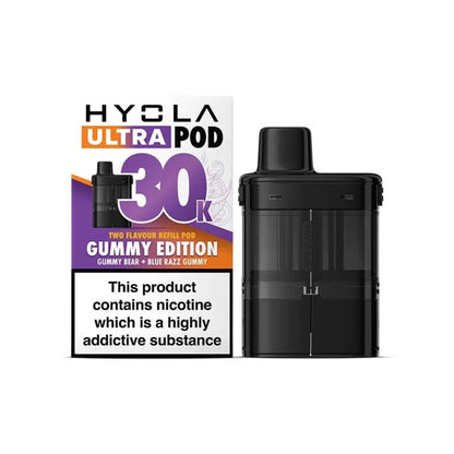 Hyola Ultra30K Prefilled Pods & Refill Tank 20mg (pack of 5)