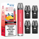 HAYATI REMIX 4 IN 1 2400 PREFILLED DISPOSABLE POD KIT 20MG (Box of 5) TPD compliant disposable vape buy online