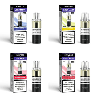 Lost Mary Pro Max 7000 Prefilled Pods (Box of 5) disposable vape UK - VaperzHub