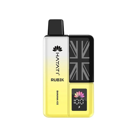 Hayati Rubik 7000 Prefilled Pod Kit Vape Box of 5 TPD compliant disposable vape buy online UK VaperzHub 9