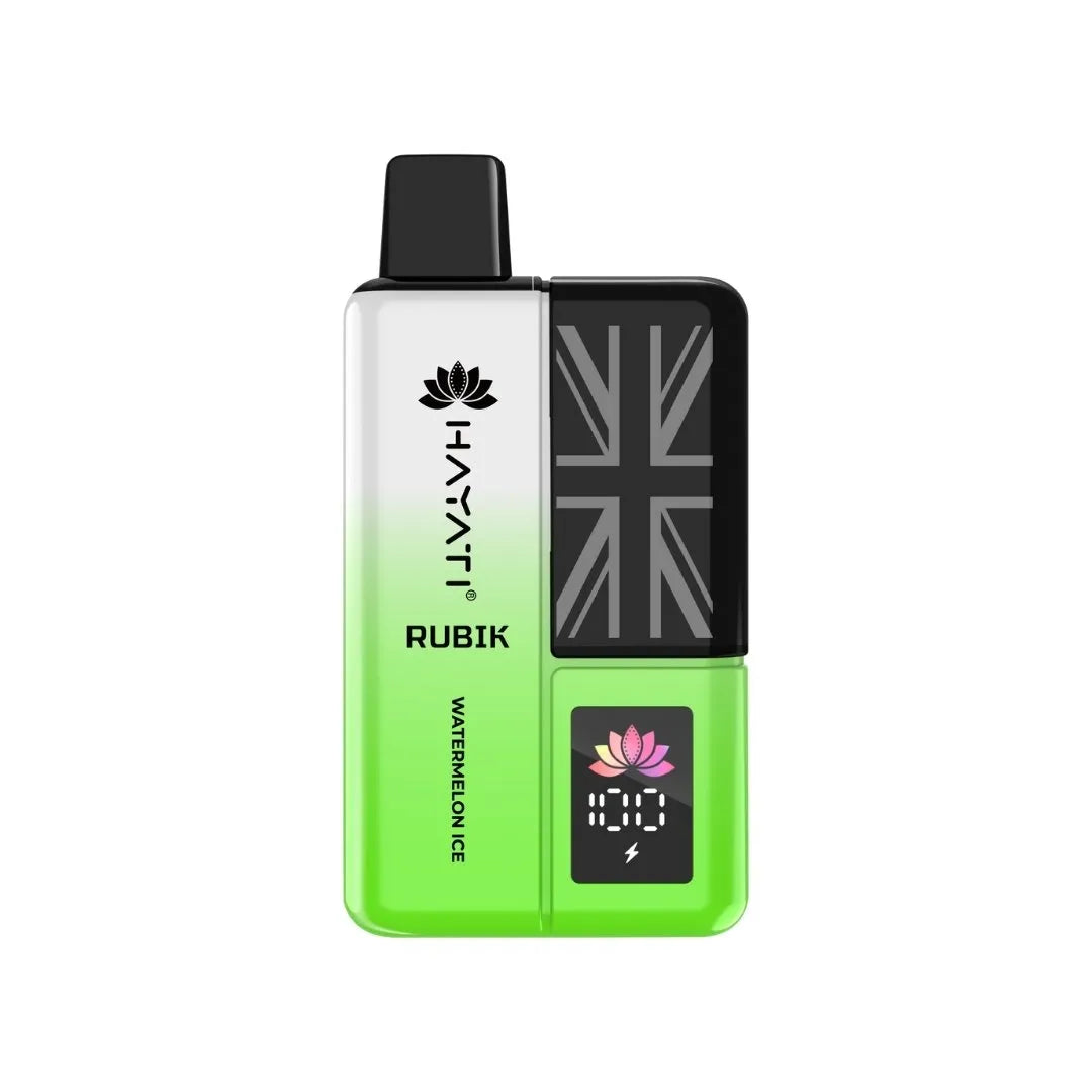 Hayati Rubik 7000 Disposable Vape Box of 5