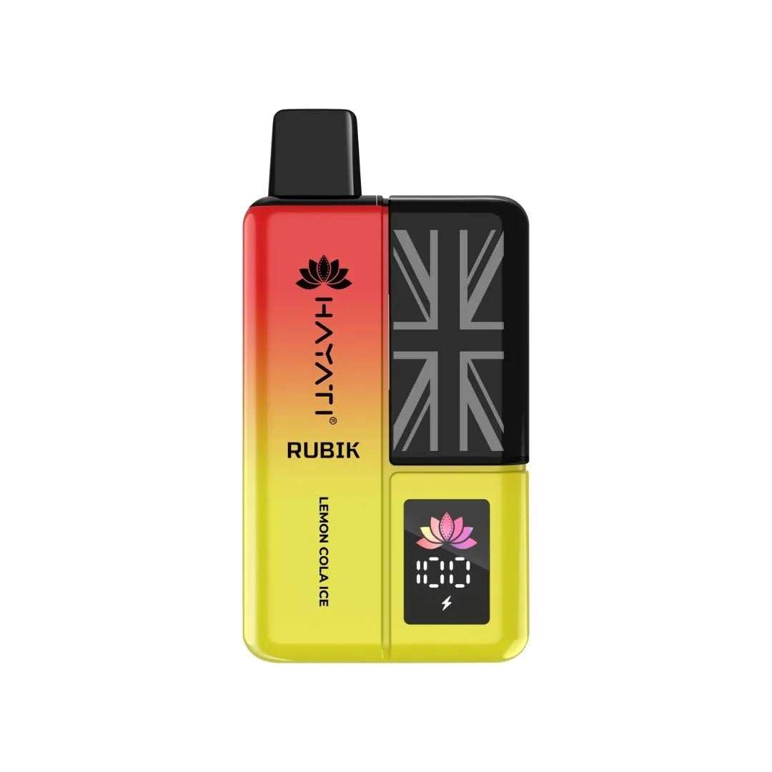 Hayati Rubik 7000 Disposable Vape Box of 5