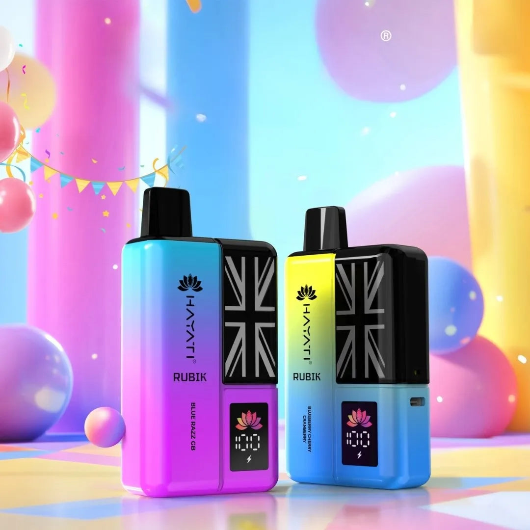 Hayati Rubik 7000 Disposable Vape Box of 5