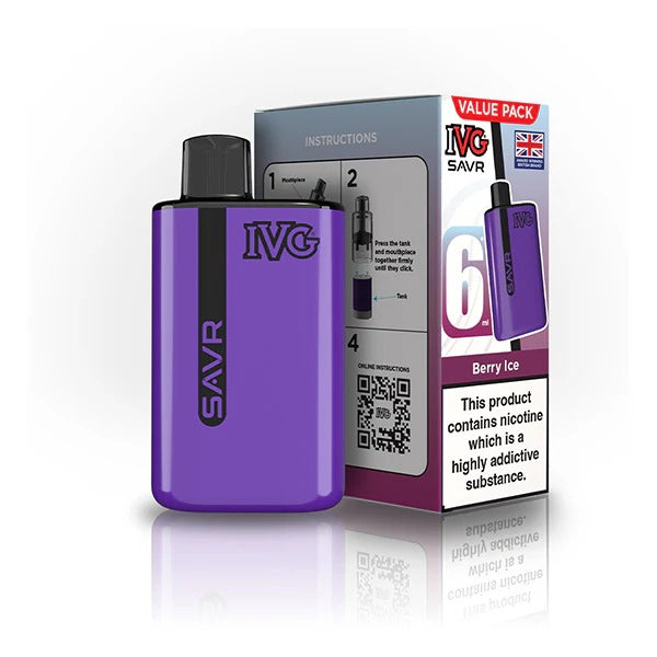 IVG SAVR Preffiled Pod Vape Kit