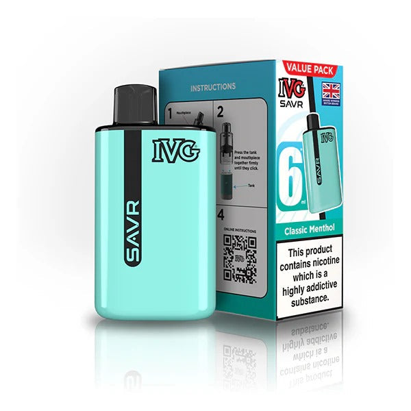 IVG SAVR Preffiled Pod Vape Kit