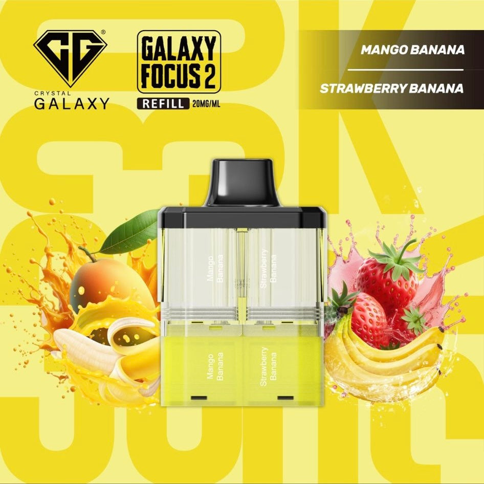 Crystal Galaxy Focus 2 30k Prefilled Pod (Box of 5)