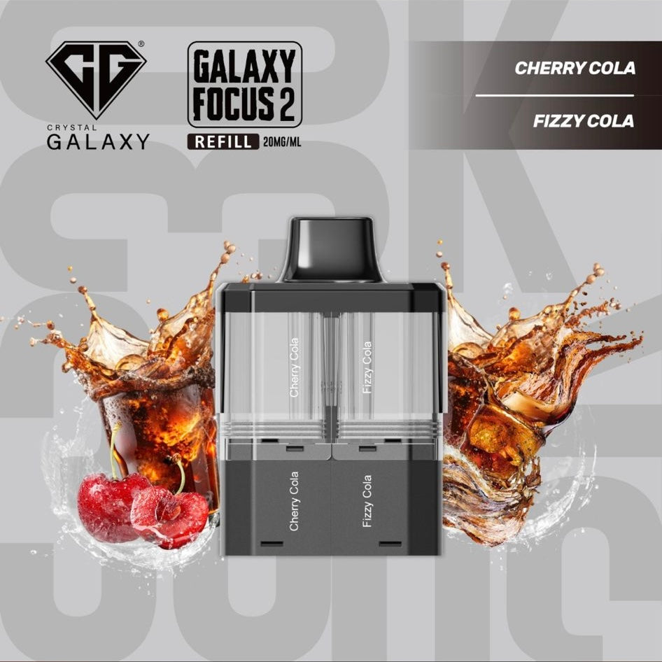 Crystal Galaxy Focus 2 30k Prefilled Pod (Box of 5)