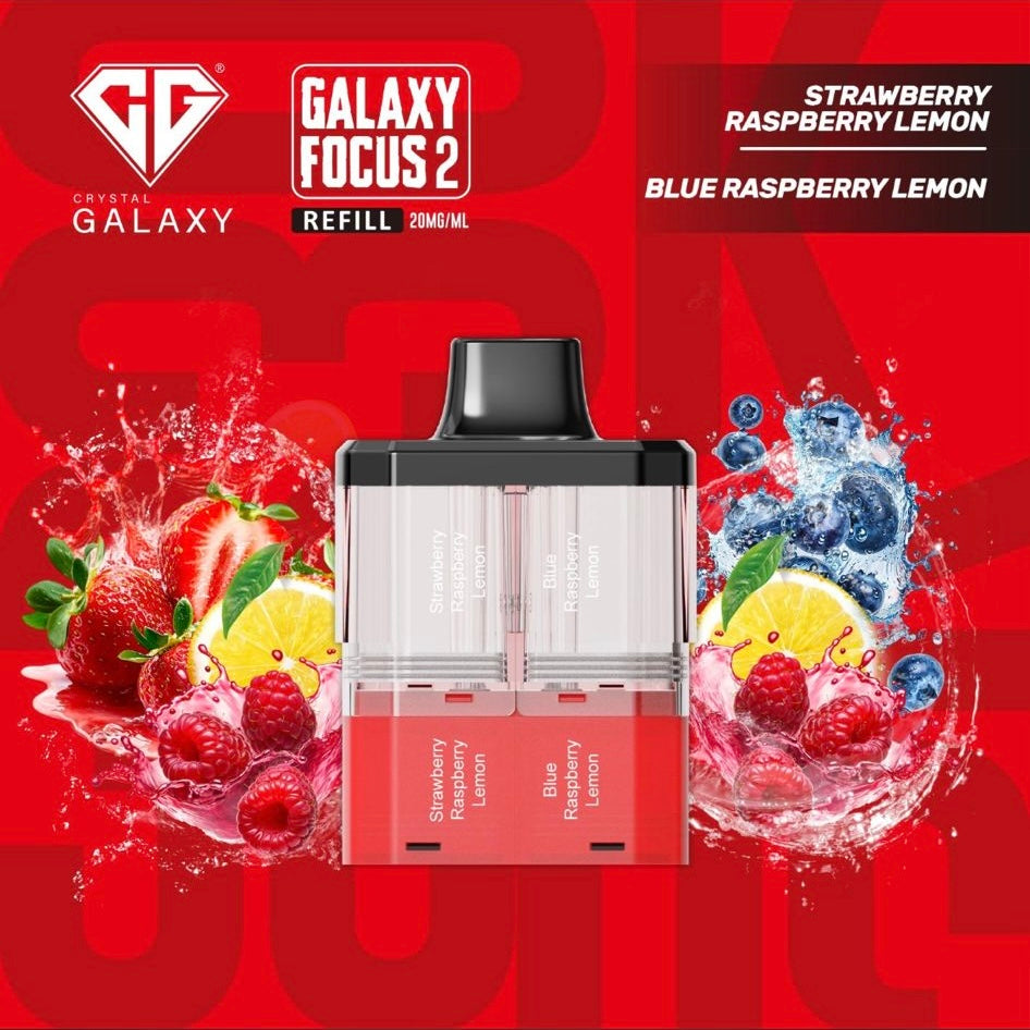 Crystal Galaxy Focus 2 30k Prefilled Pod (Box of 5)