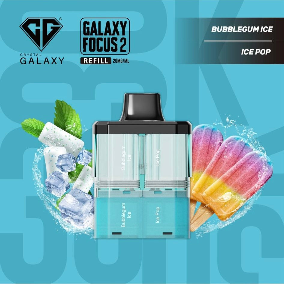 Crystal Galaxy Focus 2 30k Prefilled Pod (Box of 5)