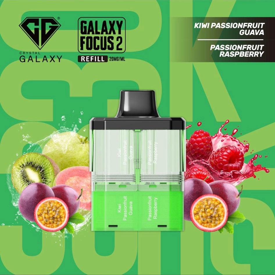 Crystal Galaxy Focus 2 30k Prefilled Pod (Box of 5)