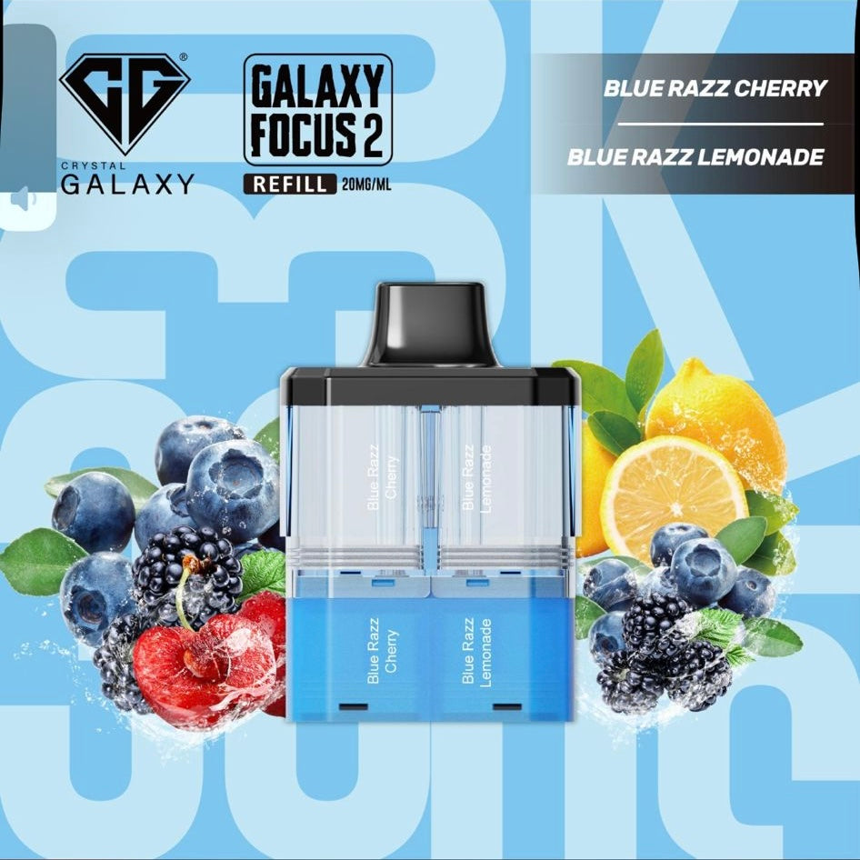 Crystal Galaxy Focus 2 30k Prefilled Pod (Box of 5)