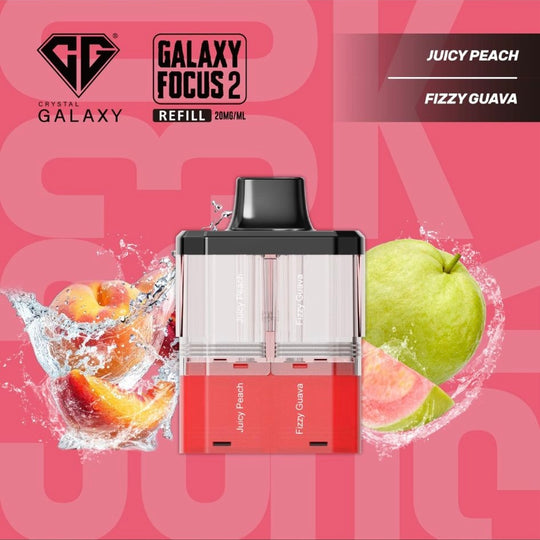 Crystal Galaxy Focus 2 30k Prefilled Pod (Box of 5) TPD compliant disposable vape buy online UK VaperzHub 9