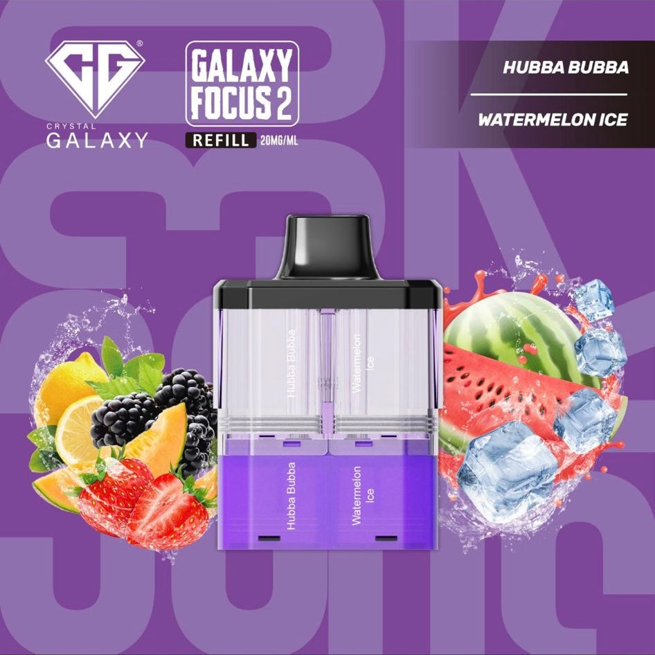 Crystal Galaxy Focus 2 30k Prefilled Pod (Box of 5)