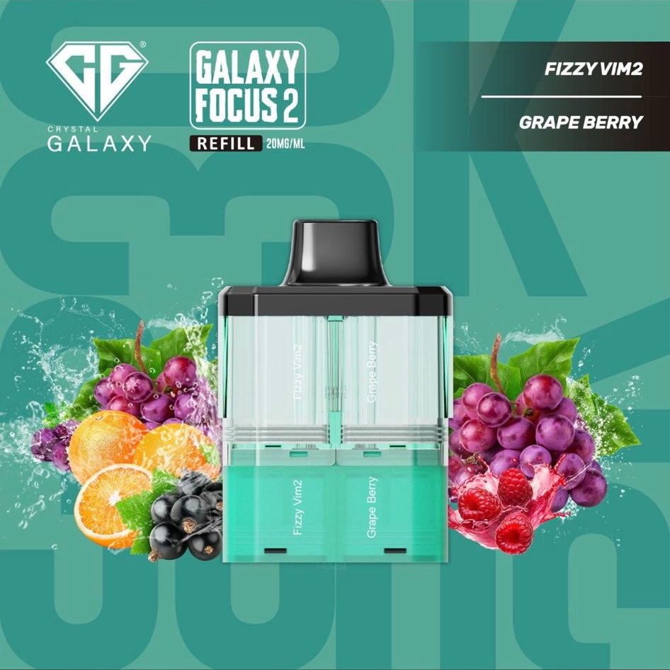 Crystal Galaxy Focus 2 30k Prefilled Pod (Box of 5)
