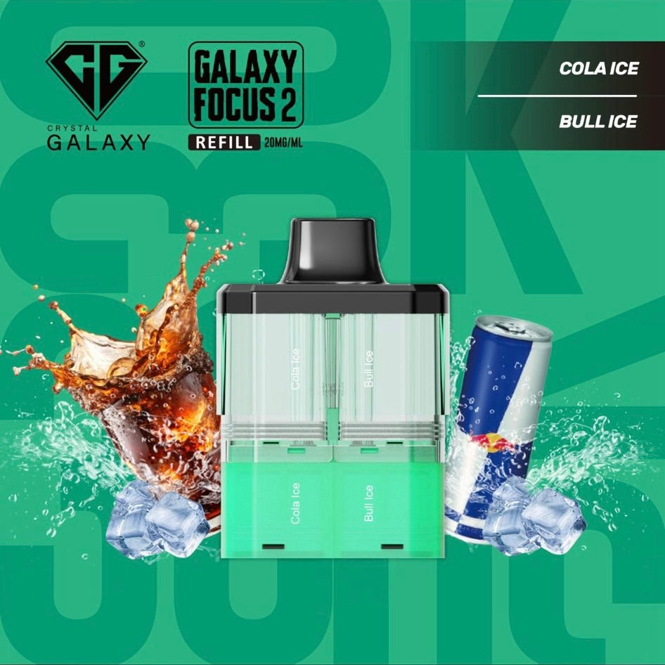 Crystal Galaxy Focus 2 30k Prefilled Pod (Box of 5)