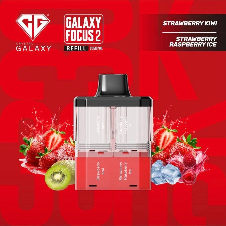 Crystal Galaxy Focus 2 30k Prefilled Pod (Box of 5)