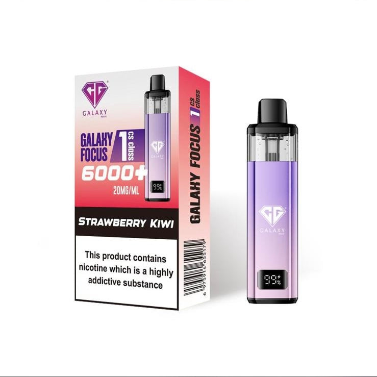 Crystal Galaxy Focus 6000 Puffs Prefilled Vape Kit (Box of 5)