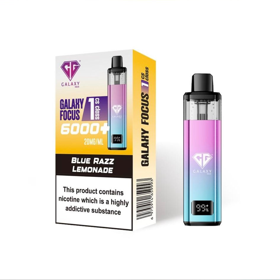Crystal Galaxy Focus 6000 Puffs Prefilled Vape Kit (Box of 5)