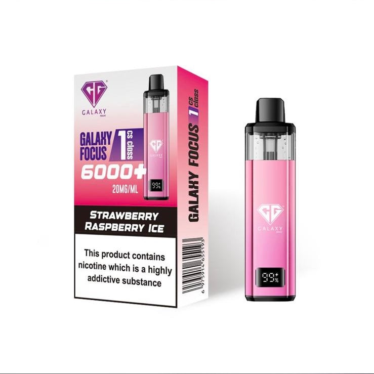 Crystal Galaxy Focus 6000 Puffs Prefilled Vape Kit (Box of 5)