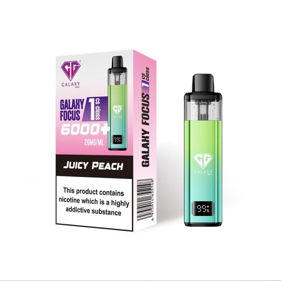Crystal Galaxy Focus 6000 Puffs Prefilled Vape Kit (Box of 5)