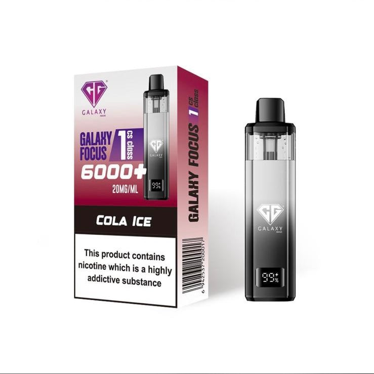 Crystal Galaxy Focus 6000 Puffs Prefilled Vape Kit (Box of 5)