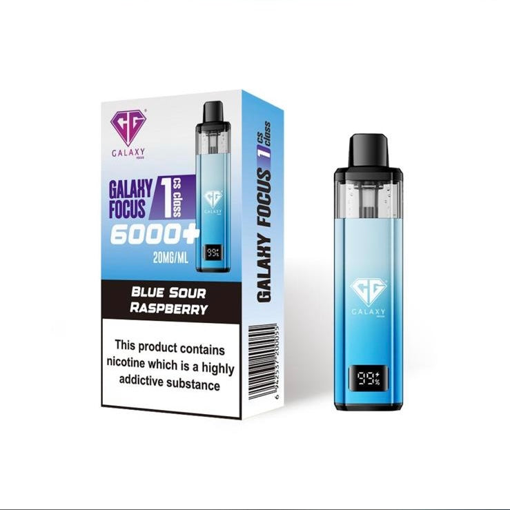 Crystal Galaxy Focus 6000 Puffs Prefilled Vape Kit (Box of 5)