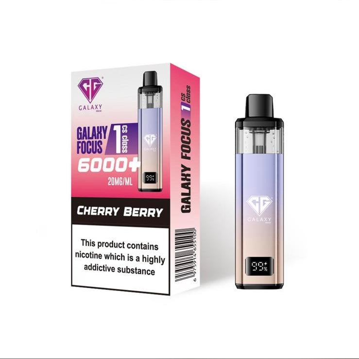 Crystal Galaxy Focus 6000 Puffs Prefilled Vape Kit (Box of 5)