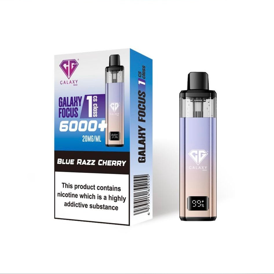 Crystal Galaxy Focus 6000 Puffs Prefilled Vape Kit (Box of 5)