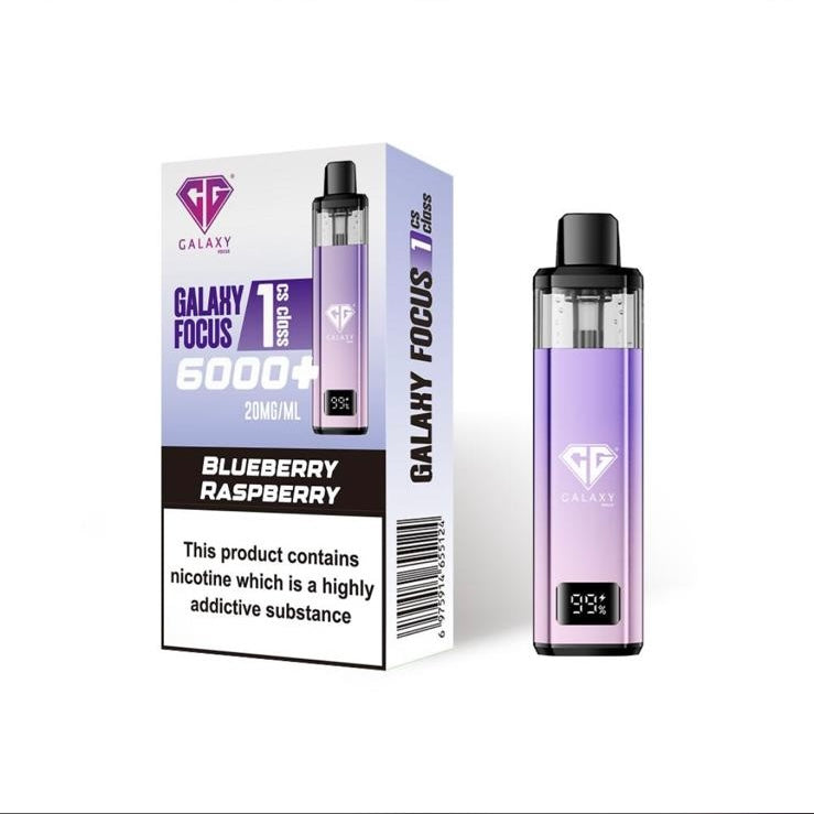 Crystal Galaxy Focus 6000 Puffs Prefilled Vape Kit (Box of 5)