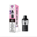 Crystal Galaxy Focus 6000 Puffs Prefilled Refill Pods (Box of 5) TPD compliant vape pod buy online UK VaperzHub 5