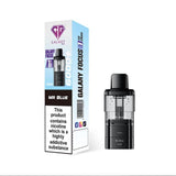Crystal Galaxy Focus 6000 Puffs Prefilled Refill Pods (Box of 5) TPD compliant vape pod buy online UK VaperzHub 2