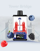 Hayati Pro Ultra Plus 25K Prefilled Pod Vape Kit – Souvenir Edition London (Box of 5) best pod kit UK