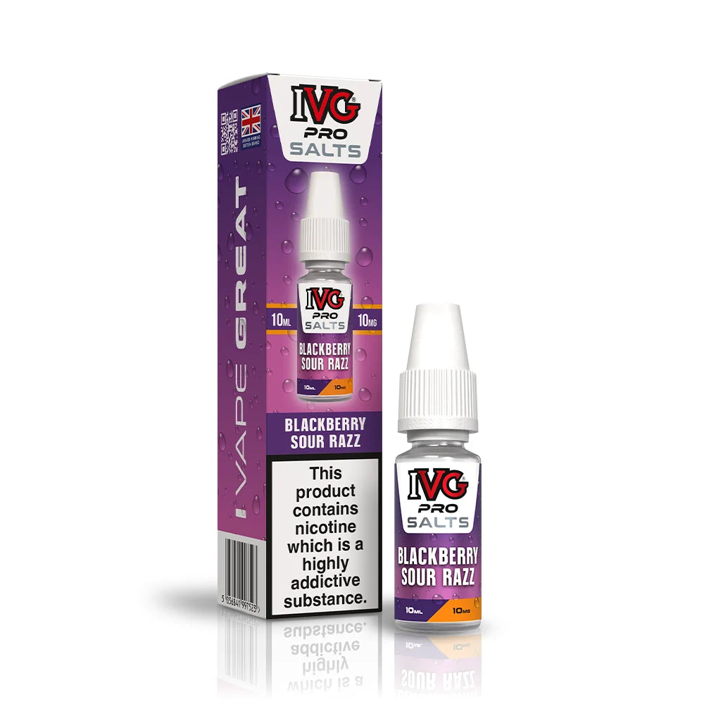 IVG Pro 10ml Nic Salt E-Liquid (Box of 10)