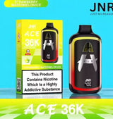 Buy JNR ACE 36K Puffs Prefilled Pod Kit (Box of 5) online UK fast delivery VaperzHub
