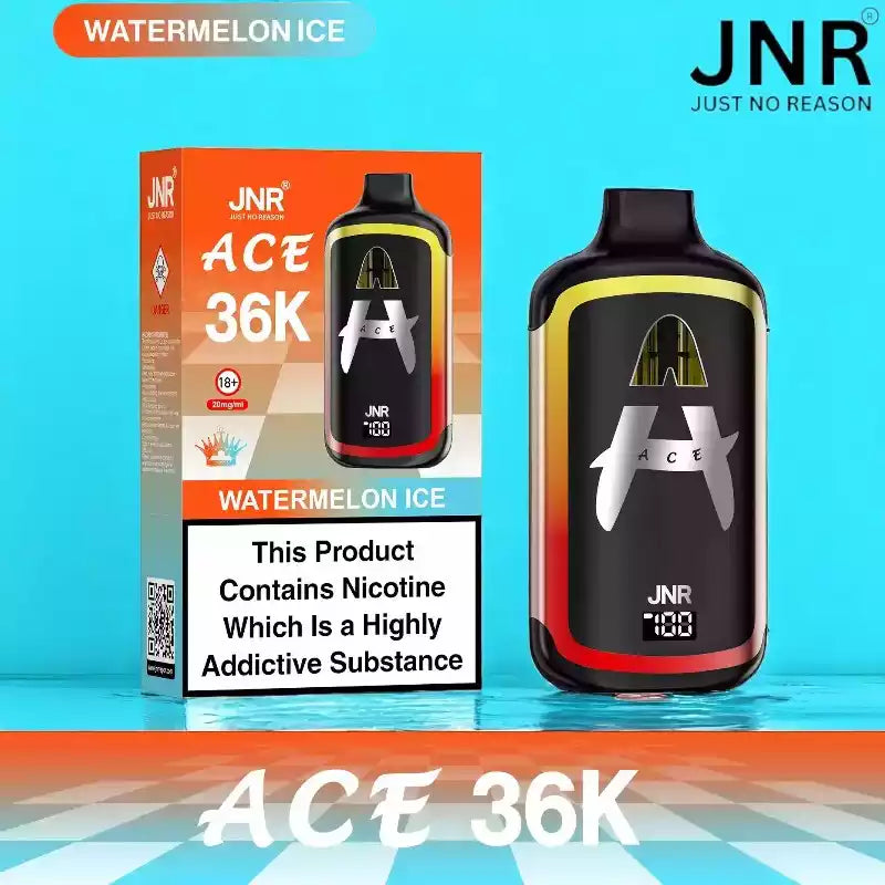 JNR ACE 36K Puffs Prefilled Pod Kit (Box of 5)