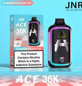 JNR ACE 36K Puffs Prefilled Pod Kit (Box of 5) TPD compliant pod kit buy online UK VaperzHub