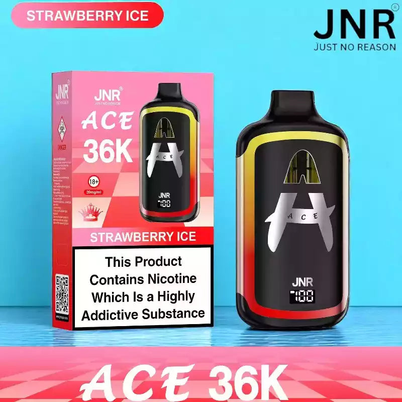 JNR ACE 36K Puffs Prefilled Pod Kit (Box of 5)