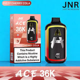 JNR ACE 36K Puffs Prefilled Pod Kit (Box of 5) TPD compliant pod kit buy online UK VaperzHub 5