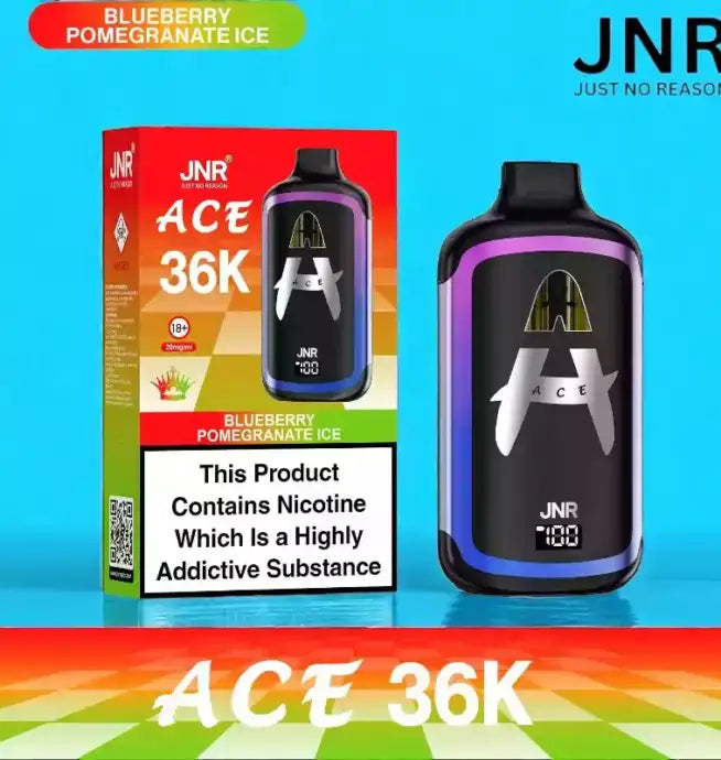 JNR ACE 36K Puffs Prefilled Pod Kit (Box of 5)