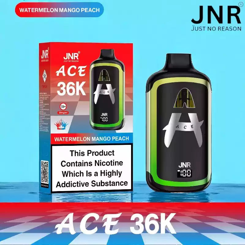 JNR ACE 36K Puffs Prefilled Pod Kit (Box of 5)