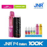 JNR P4 Stellarc 100K Refillable Pod Kit (Box of 3) TPD compliant pod kit buy online UK VaperzHub