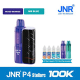 JNR P4 Stellarc 100K Refillable Pod Kit (Box of 3) TPD compliant pod kit buy online UK VaperzHub 1
