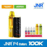 JNR P4 Stellarc 100K Refillable Pod Kit (Box of 3) TPD compliant pod kit buy online UK VaperzHub 2